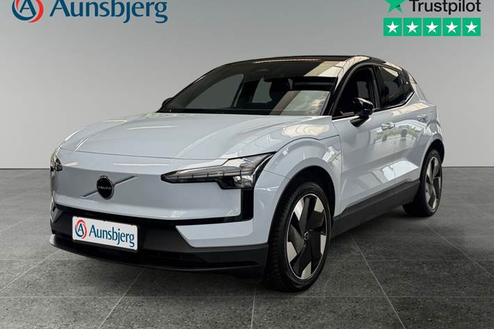Blå Volvo EX30 fra 2025