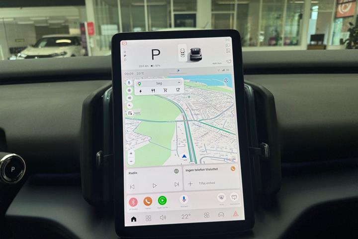 Blå Volvo EX30 fra 2025