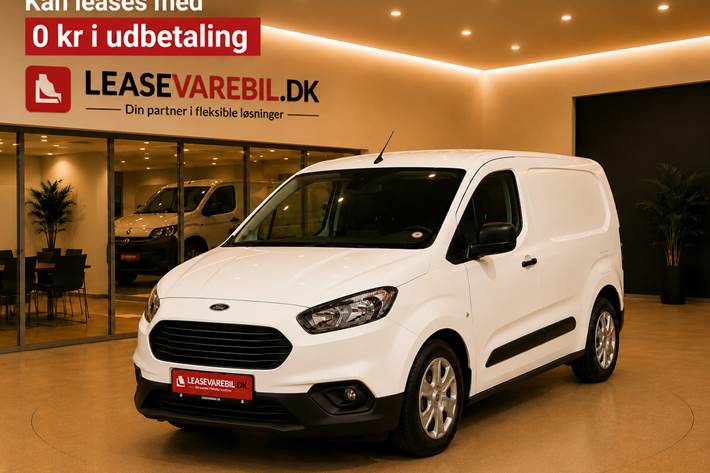 Hvid Ford Transit Courier fra 2021