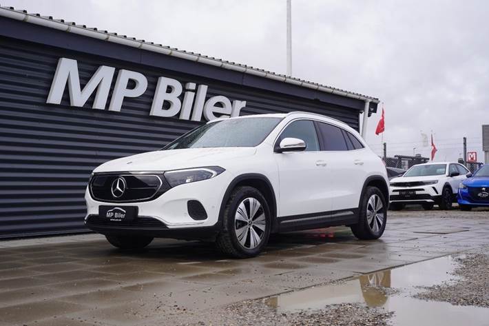 Hvid Mercedes EQA250 fra 2023