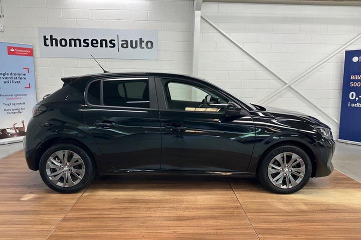 Sort Peugeot 208 fra 2021