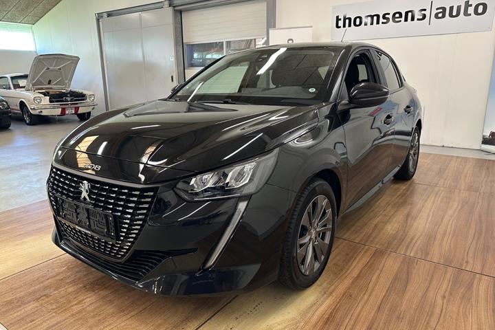 Sort Peugeot 208 fra 2021