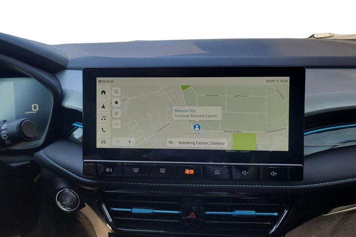Sort MG MG5 fra 2024
