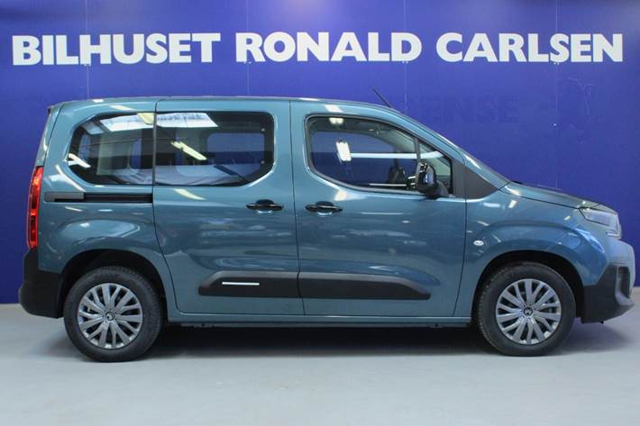 Grøn Citroën ë-Berlingo fra 2025