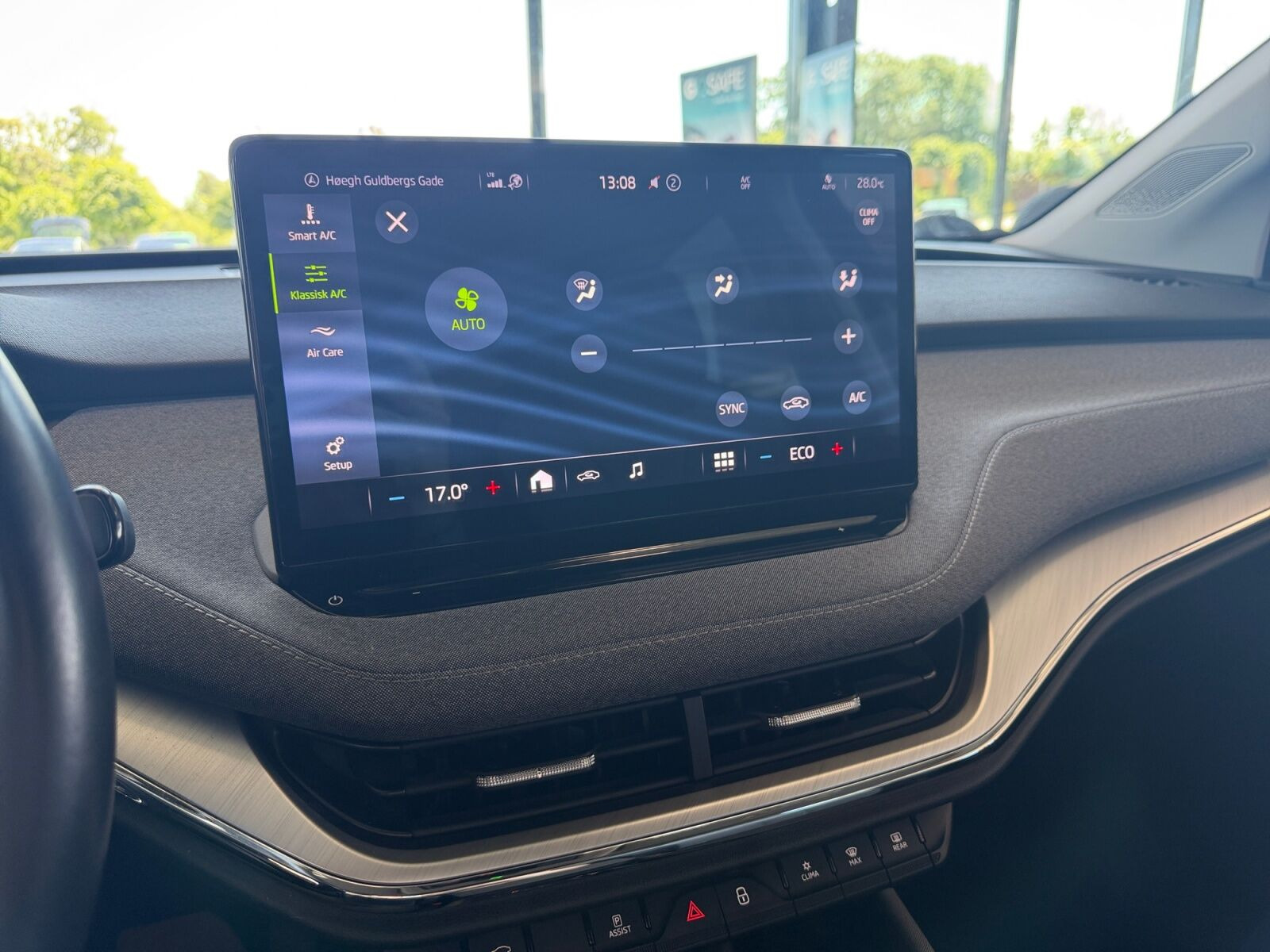 Sort Skoda Enyaq fra 2022