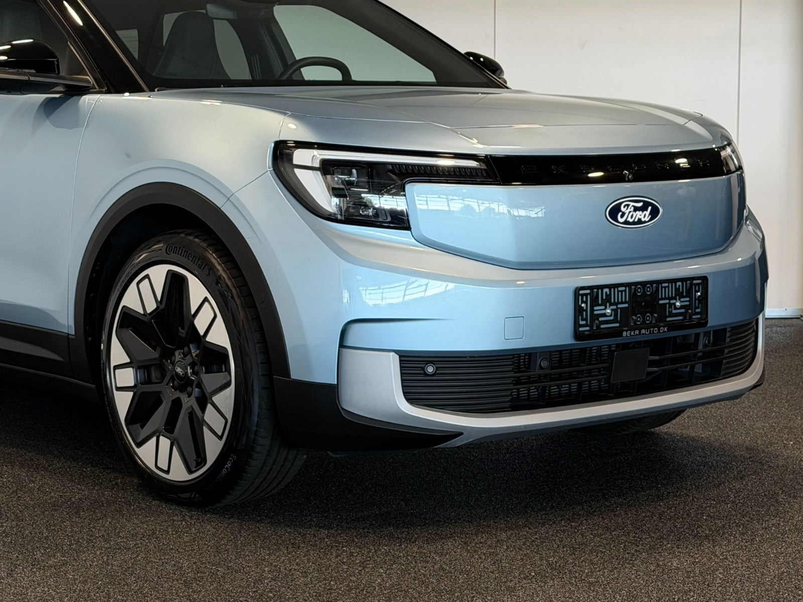 Blå Ford Explorer fra 2025
