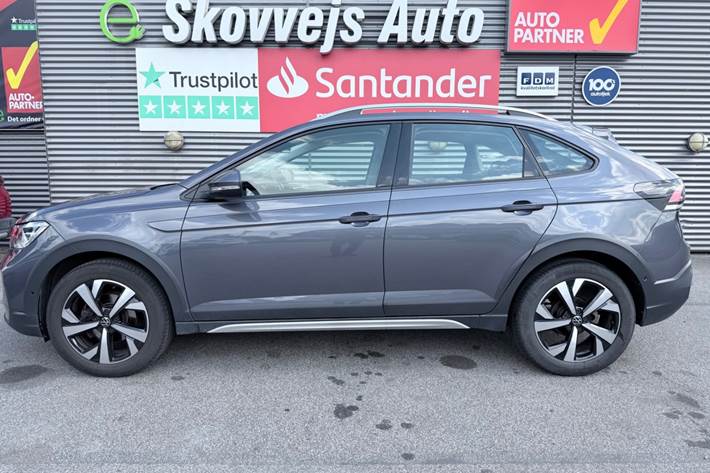 Blå VW Taigo fra 2023