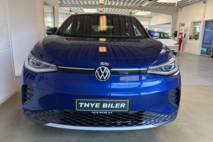 Blå VW ID.4 fra 2021