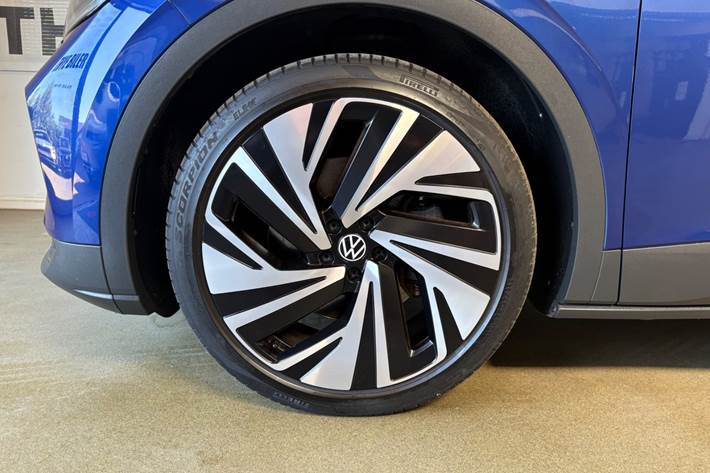 Blå VW ID.4 fra 2021