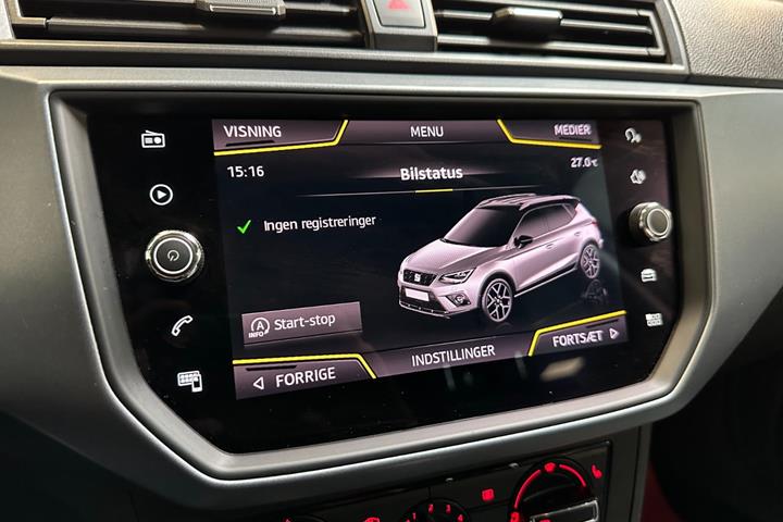 Grå Seat Arona fra 2018