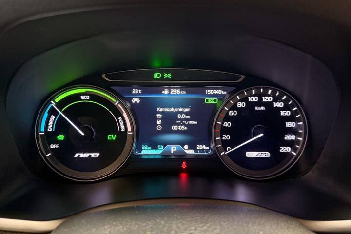 Rød Kia Niro fra 2019