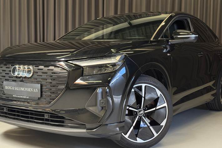 Sort Audi Q4 e-tron fra 2023