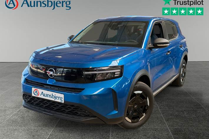 Blå Opel Frontera fra 2025