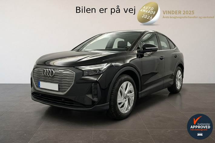Sort Audi Q4 fra 2023