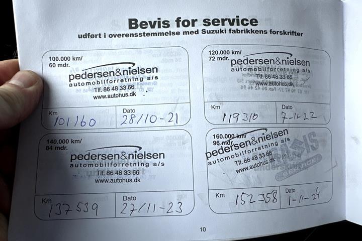 Grå Suzuki Baleno fra 2016