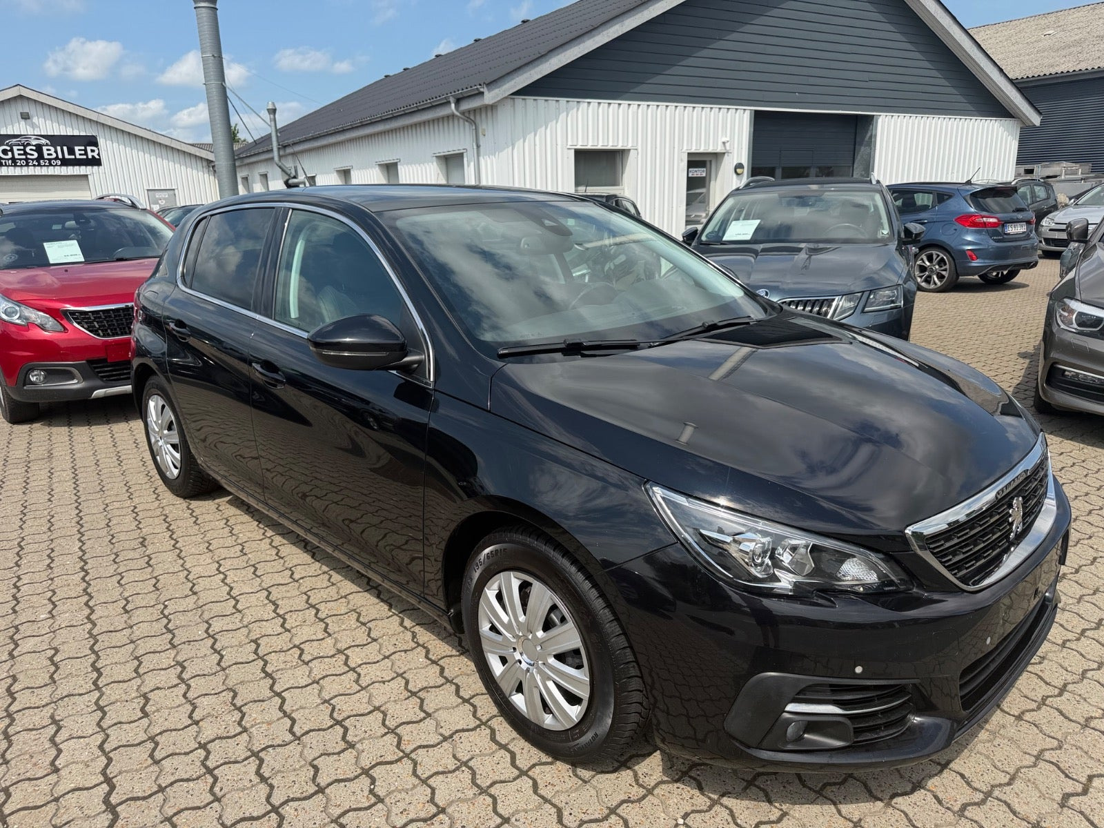 Sort Peugeot 308 fra 2018