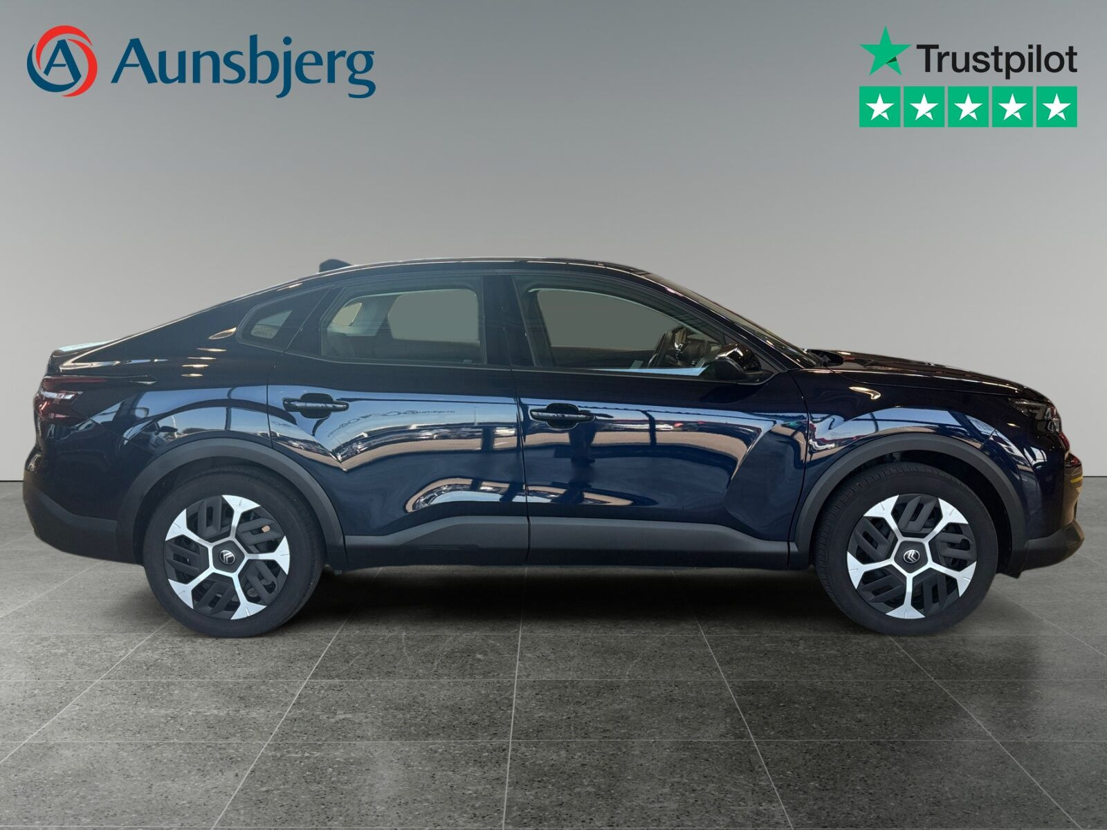 Blå Citroën ë-C4 X fra 2025