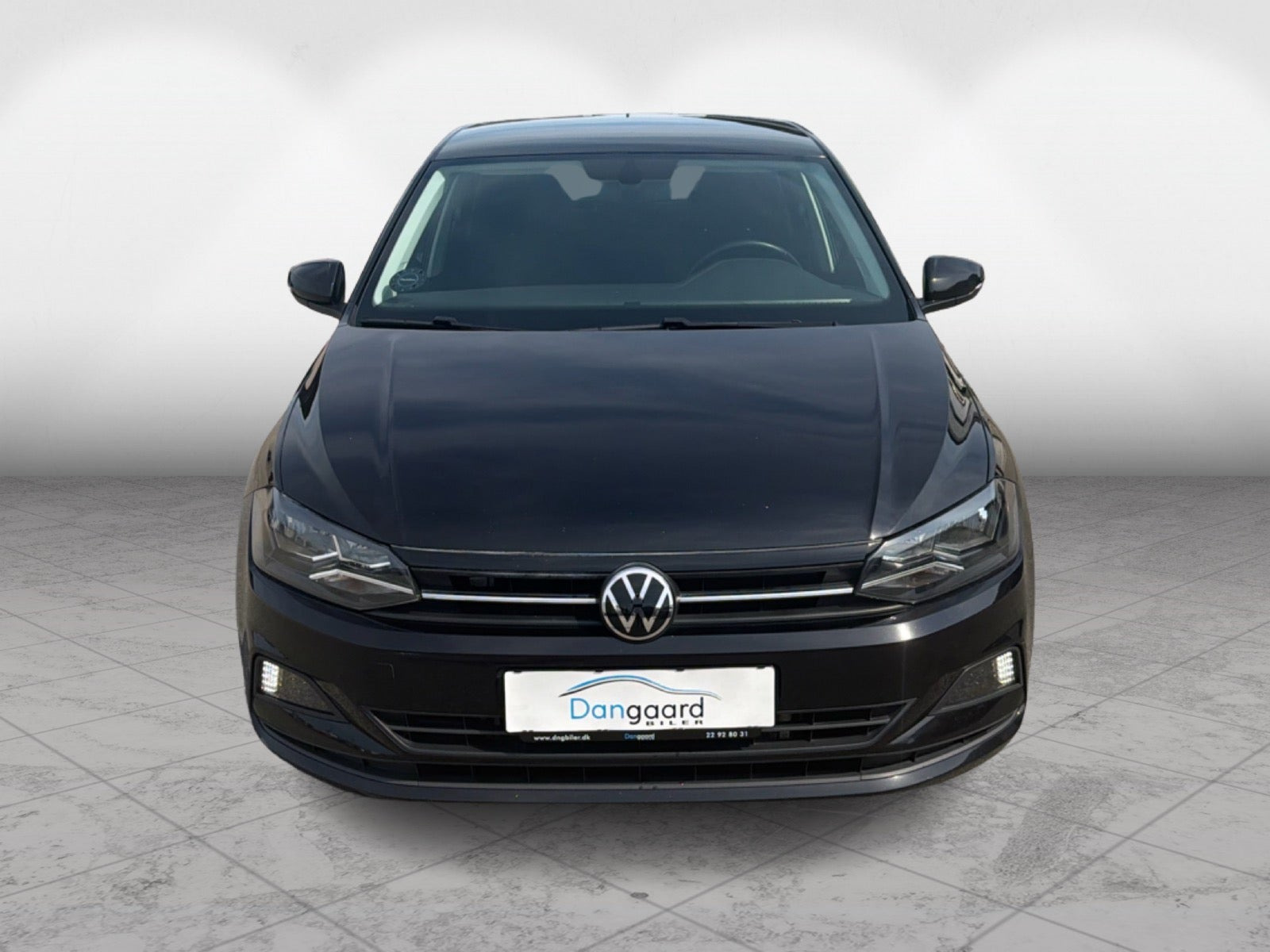 Sort VW Polo fra 2021