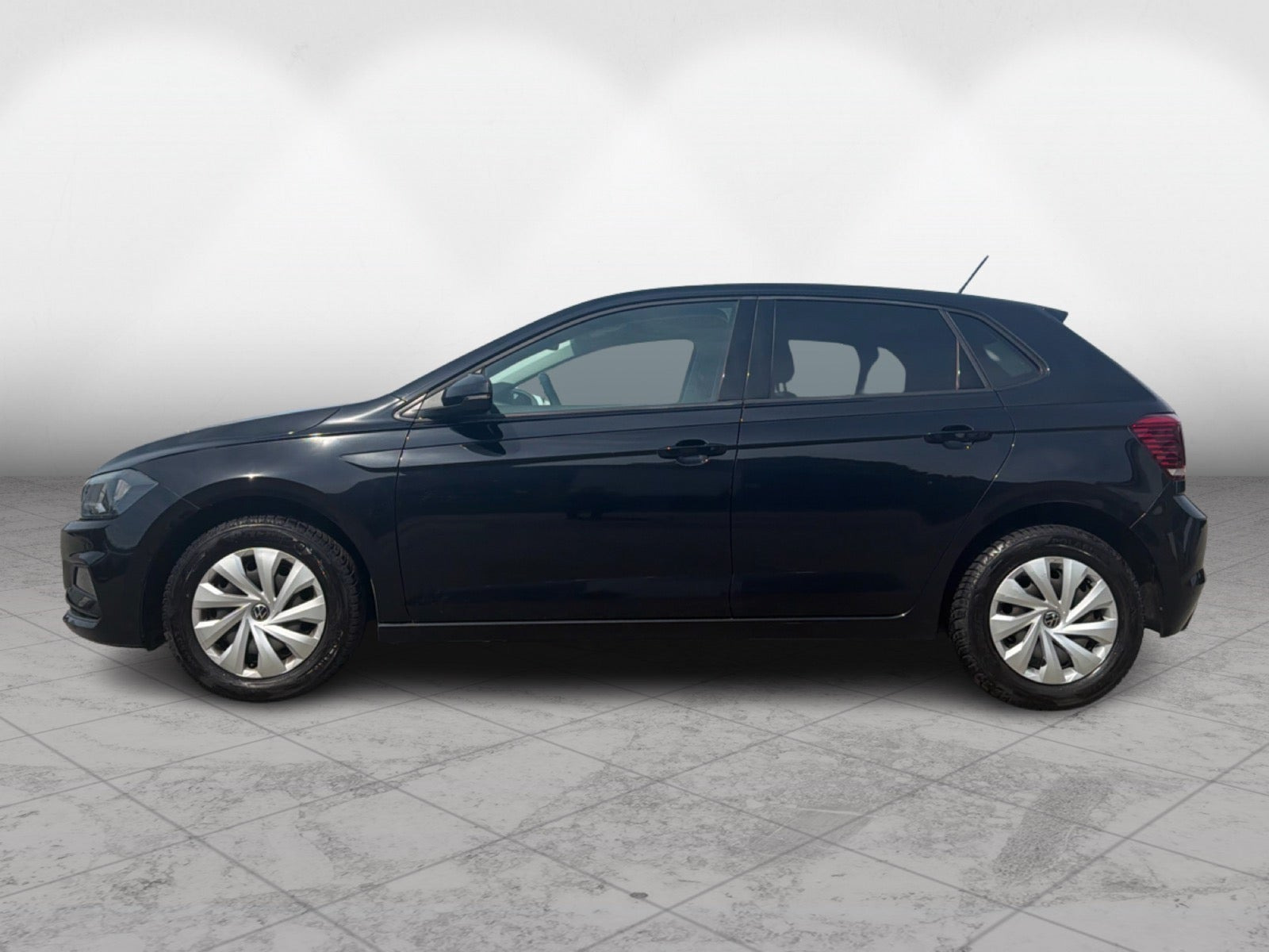 Sort VW Polo fra 2021