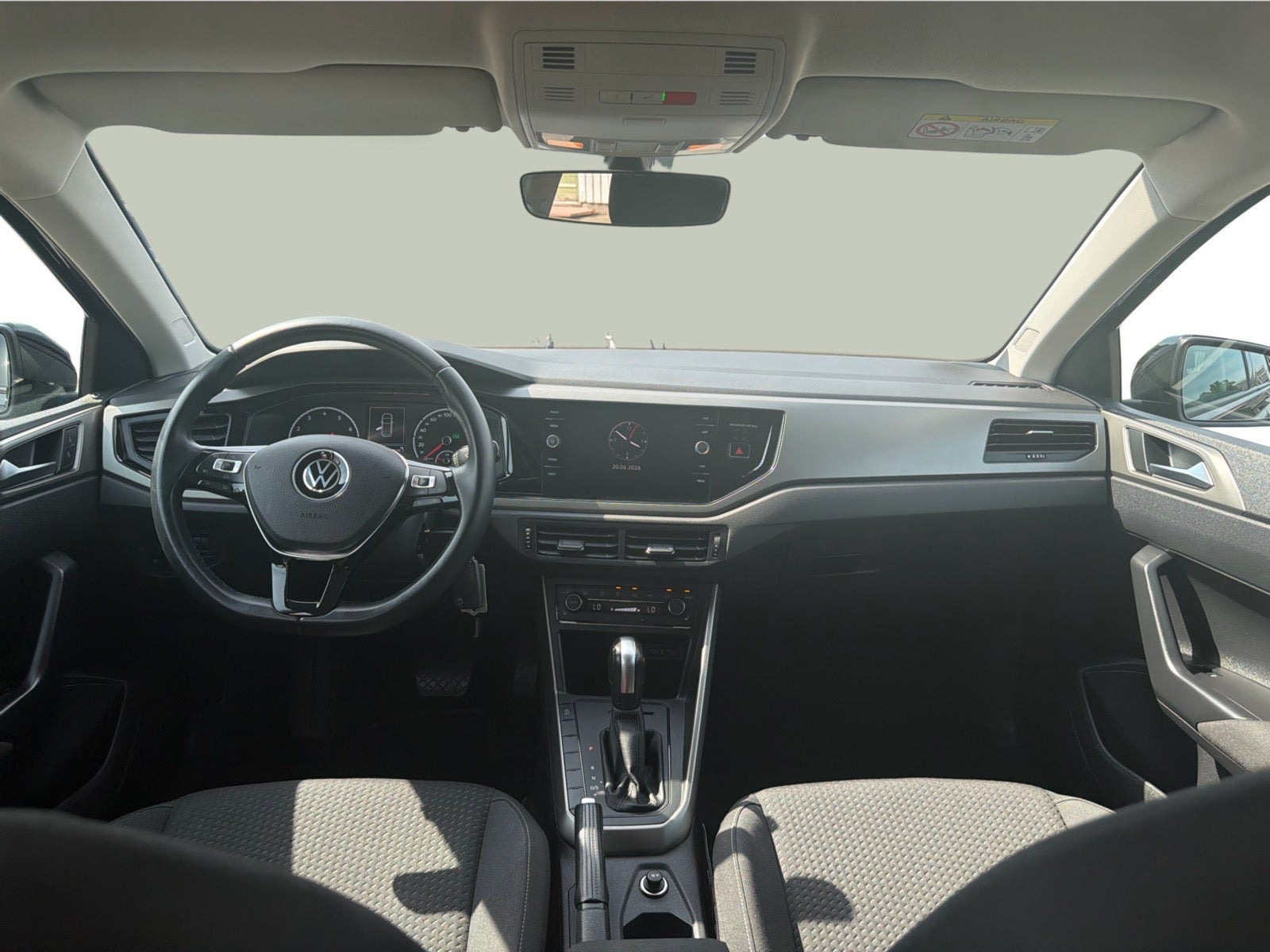 Sort VW Polo fra 2021