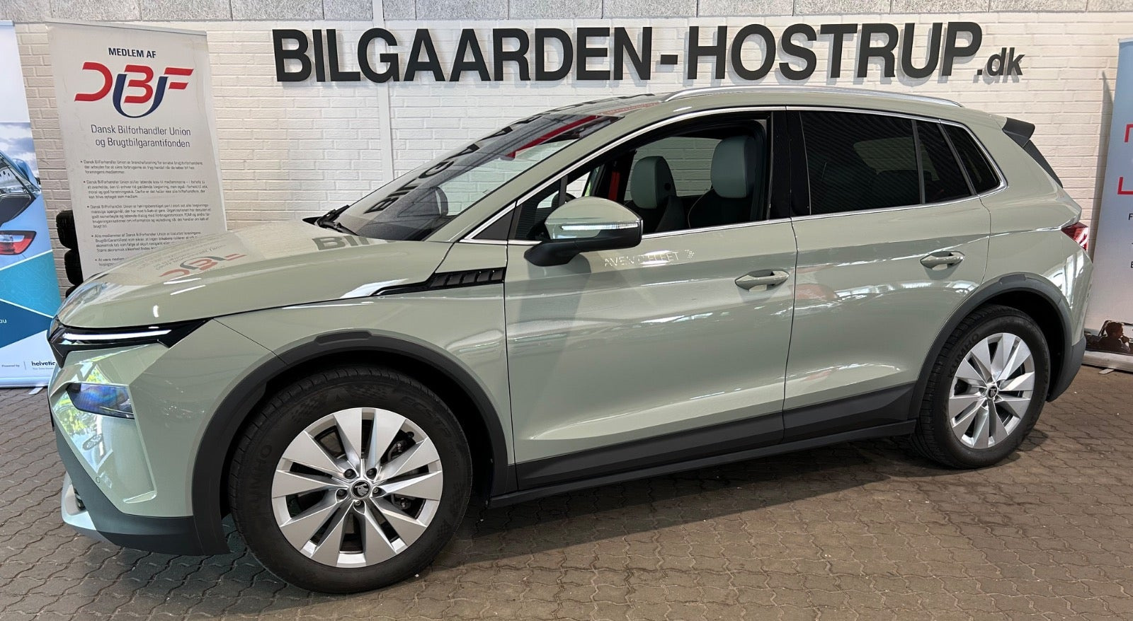 Grøn Skoda Elroq fra 2025