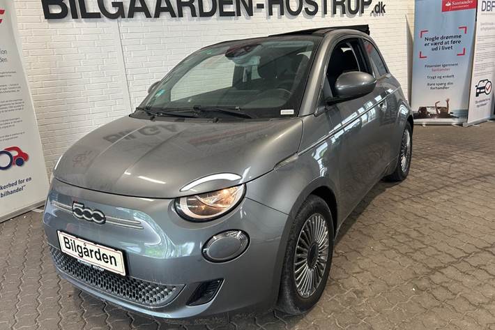 Sort Fiat 500e fra 2023