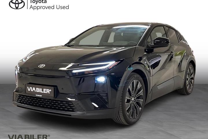 Sort Toyota C-HR+ fra 2026 set udefra