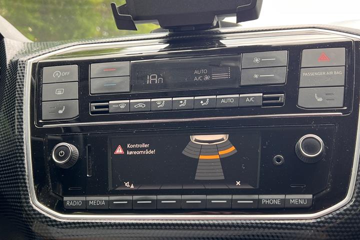 Rød VW UP! fra 2019