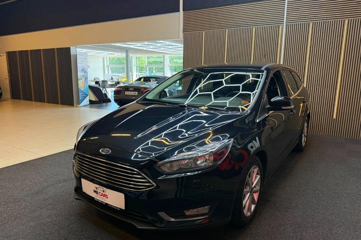 Sort Ford Focus fra 2017