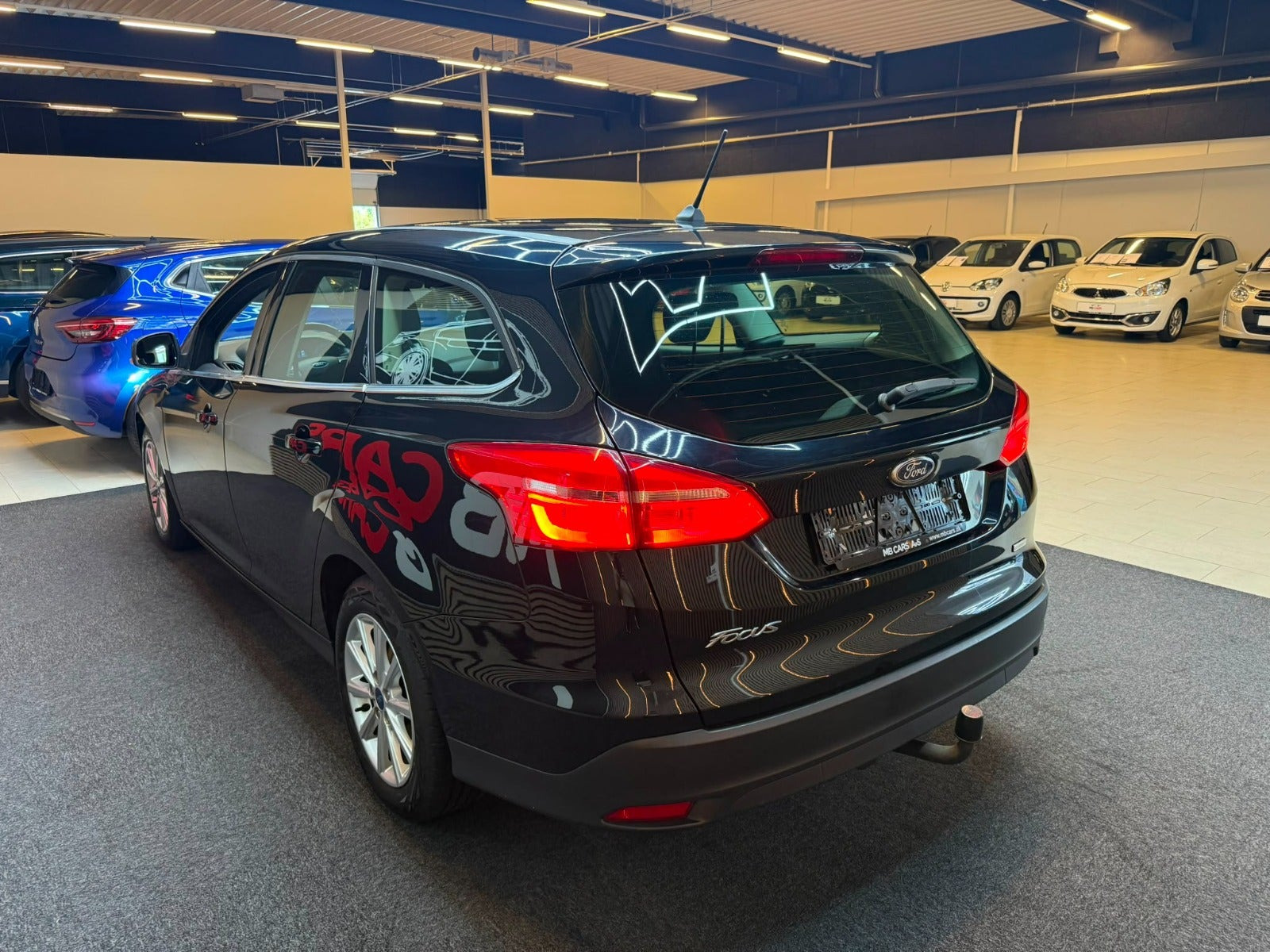 Sort Ford Focus fra 2017