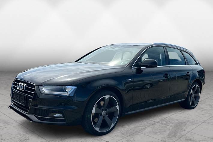 Sort Audi A4 fra 2015