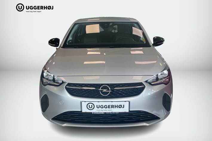 Sølv Opel Corsa fra 2023