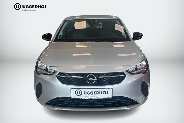 Sølv Opel Corsa fra 2023