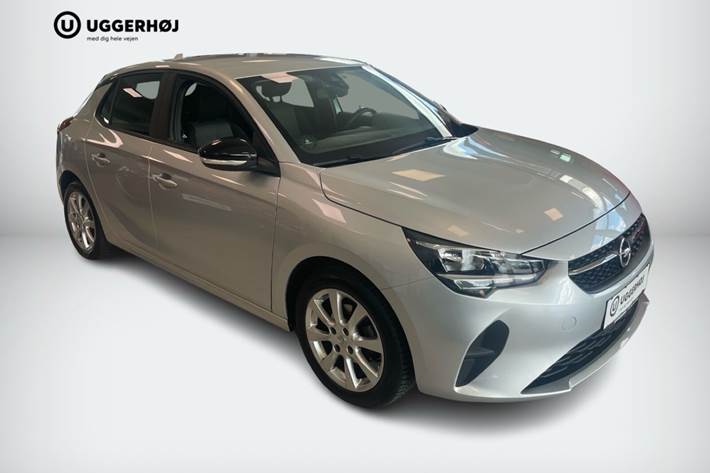 Sølv Opel Corsa fra 2023