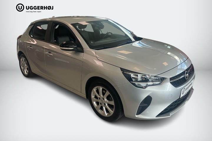 Sølv Opel Corsa fra 2023