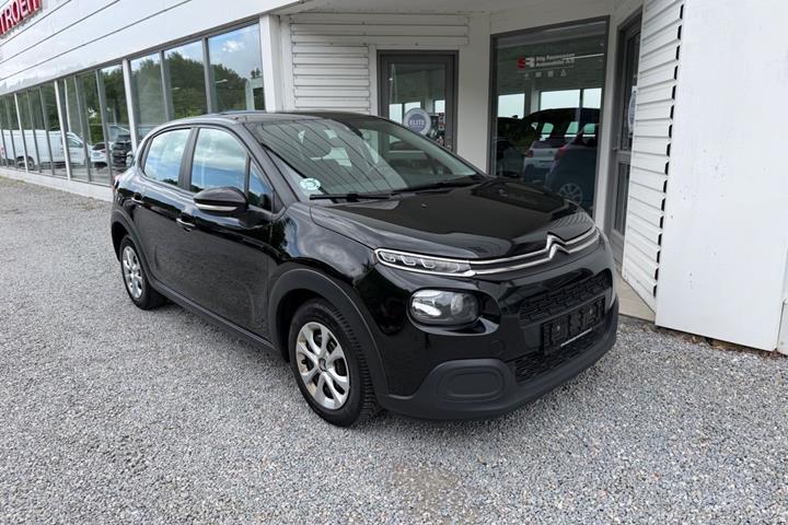 Sort Citroën C3 fra 2020 set udefra