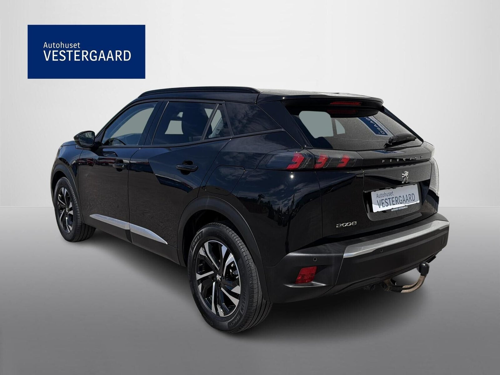 Sort Peugeot 2008 fra 2020