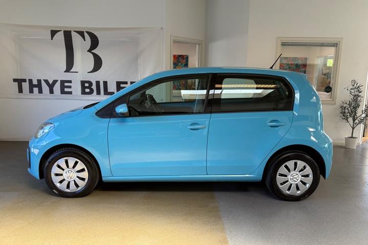 Blå VW UP! fra 2020