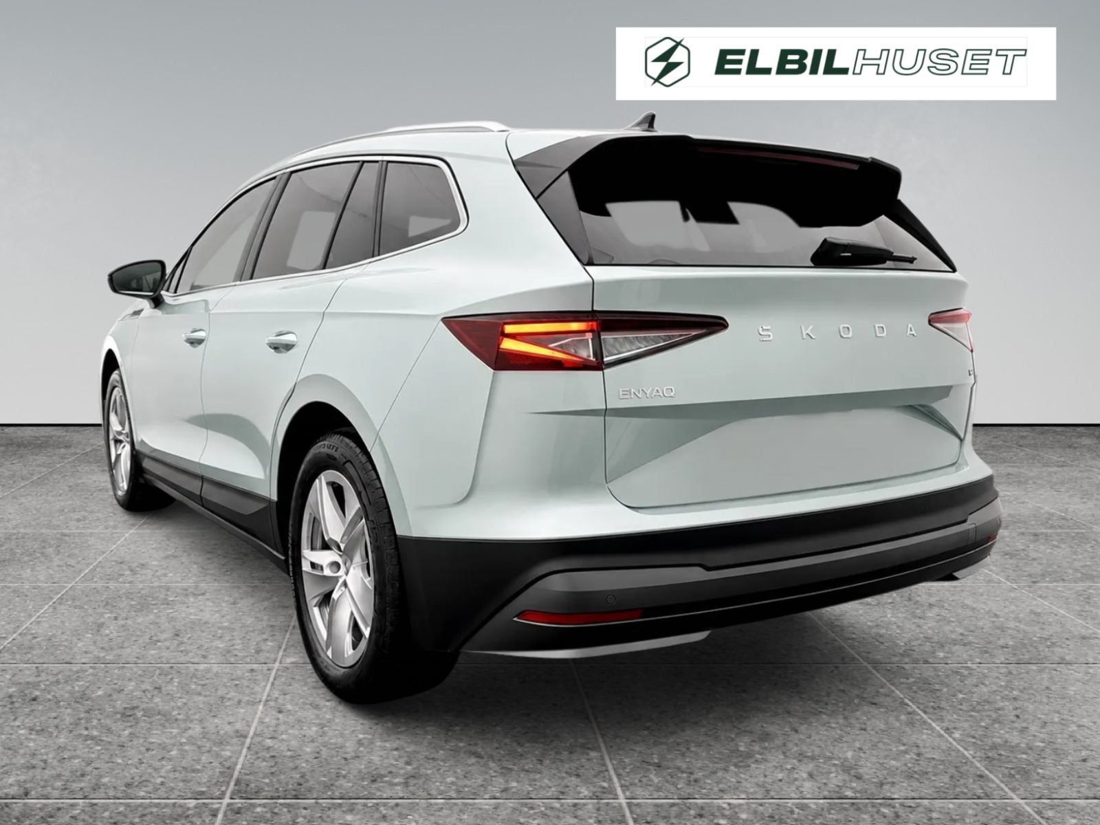Grøn Skoda Enyaq fra 2025
