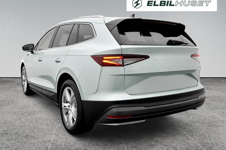 Grøn Skoda Enyaq fra 2025
