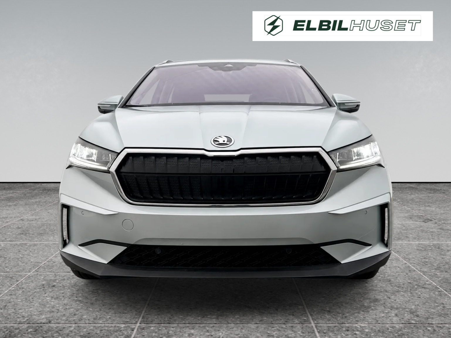Grøn Skoda Enyaq fra 2025