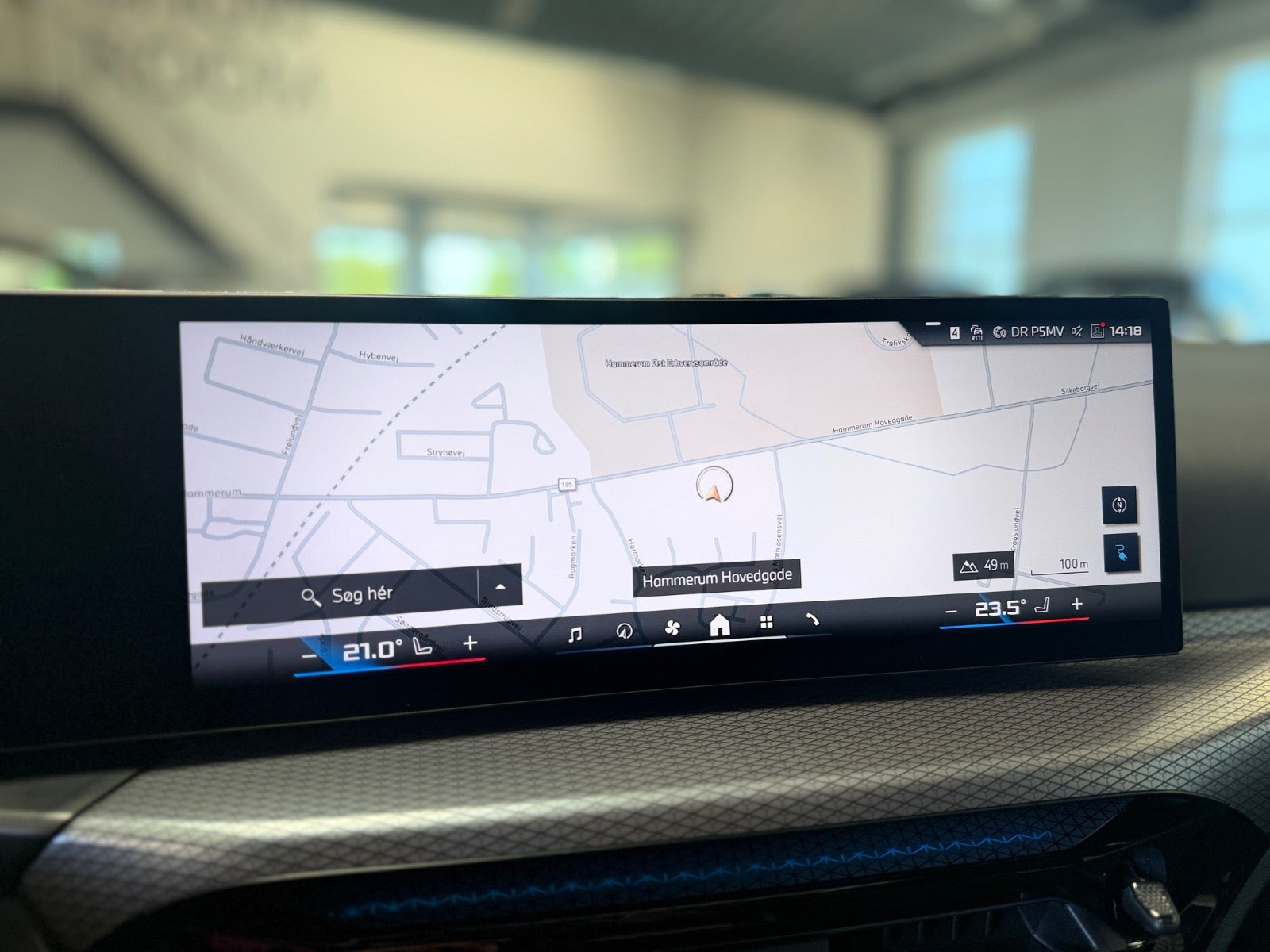 Grøn BMW i4 fra 2025