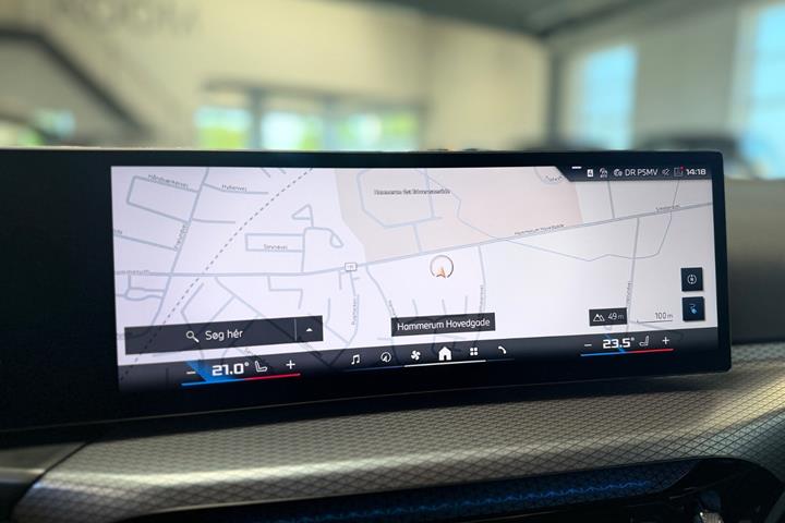 Grøn BMW i4 fra 2025