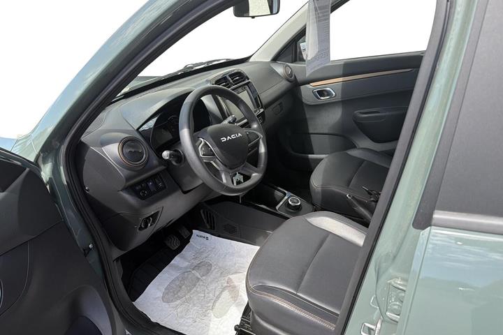 Grøn Dacia Spring fra 2023