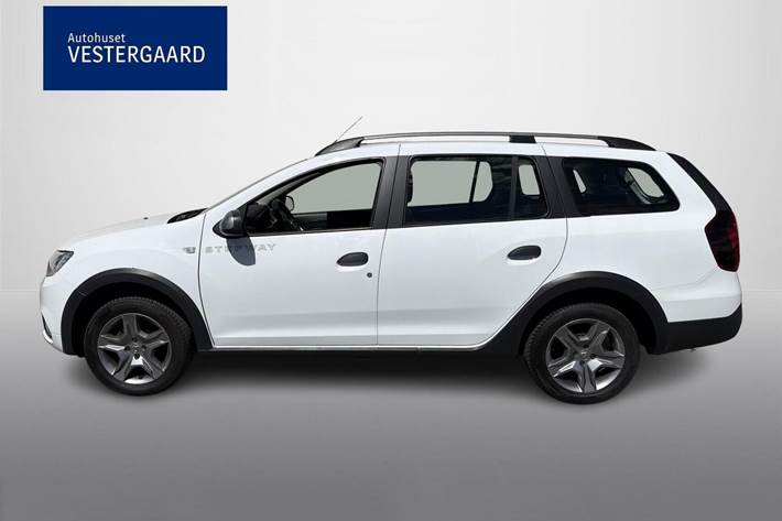 Hvid Dacia Logan Stepway fra 2019