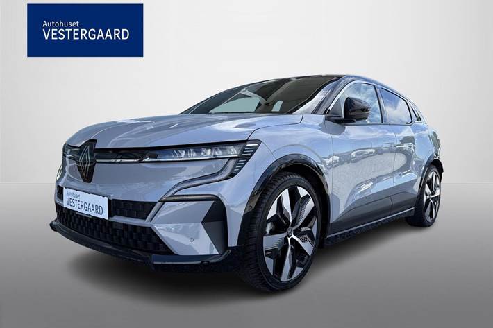 Grå Renault Megane E-Tech fra 2022 set udefra
