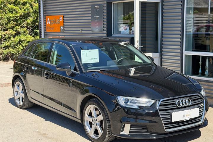 Sort Audi A3 fra 2018