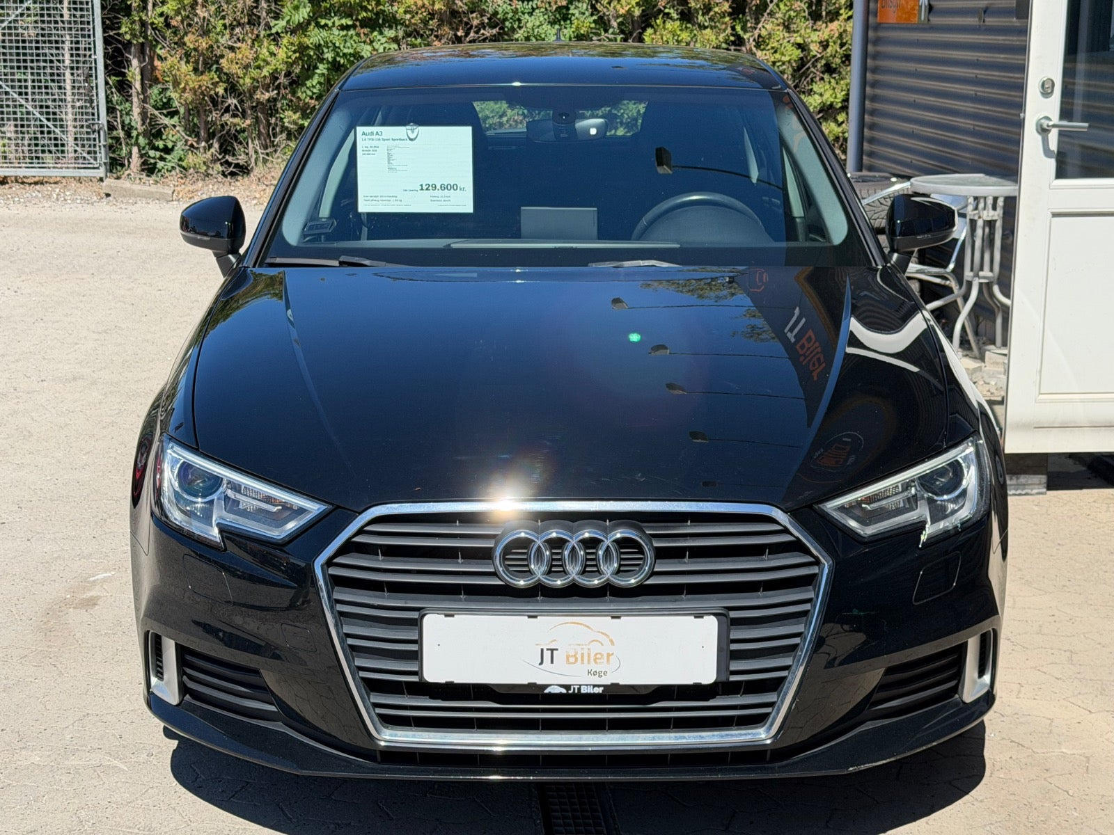 Sort Audi A3 fra 2018