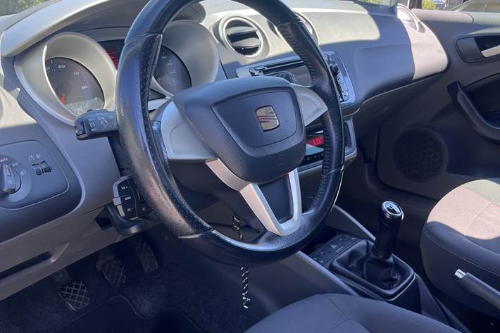Grå Seat Ibiza fra 2011
