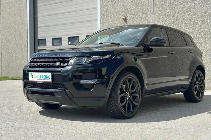 Sort Land Rover Range Rover evoque fra 2014
